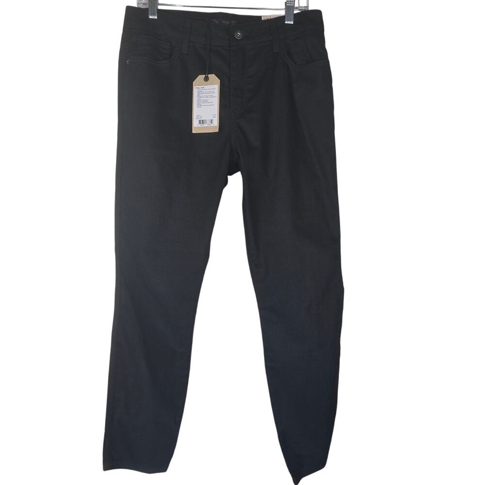 Prana Organic Cotton Everyday Oday Jean Black Women's Pants 12 Short NWT
